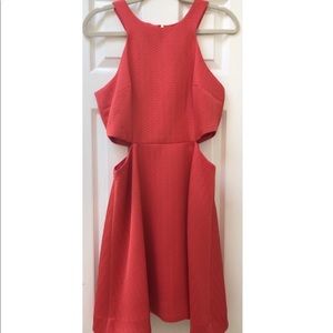 Club Monaco Racerback Knee Length Dress